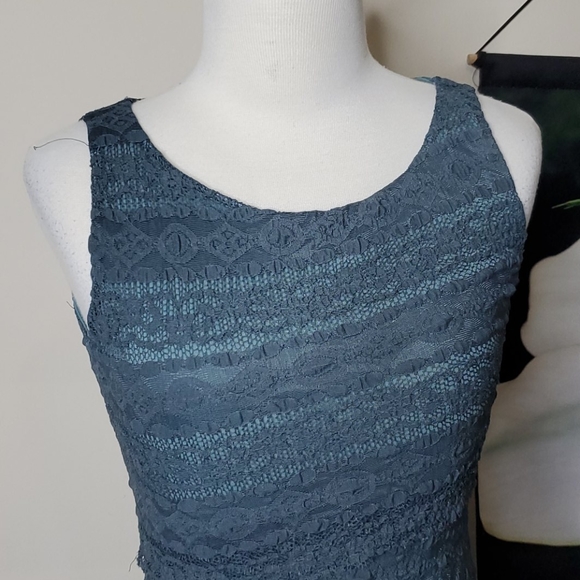 Bailey44 Lace Overlay Bandage Dress - Picture 2 of 6